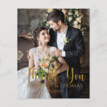 Budgeterat enkelt skript, tack för Bröllop, tack f