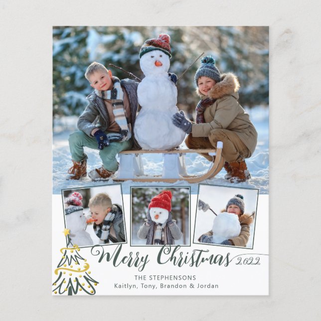 Budgeterat fotoår för God jul Träd 4 under granskn (Framsida)