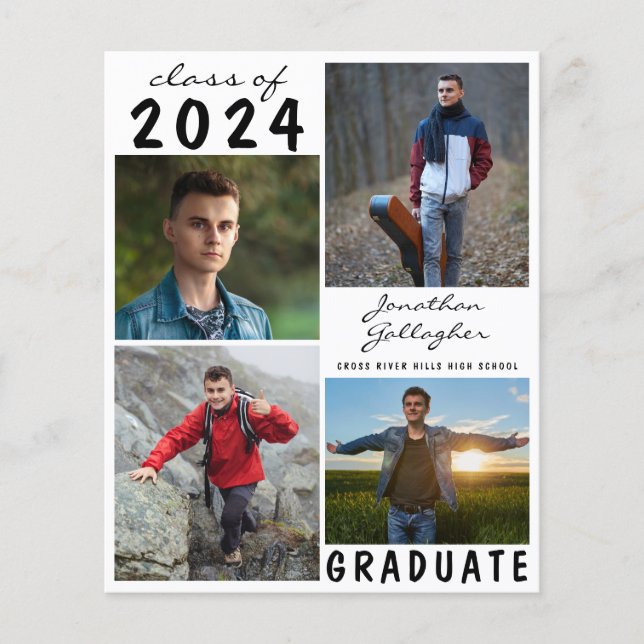 Budgeterat fotomeddelande för Studenten 5 (Framsida)