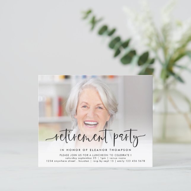 Budgeterat fotoöverläggningsskript Pension Inbjuda (Stående Fram)