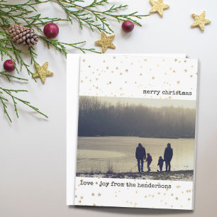 Budgeterat fotopriskort Guld Stars