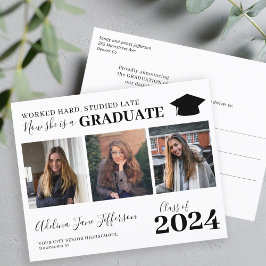 Budgeterat fotoskript studenten-meddelande