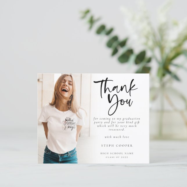 Budgeterat fotoskript Studenten Tack (Stående Fram)