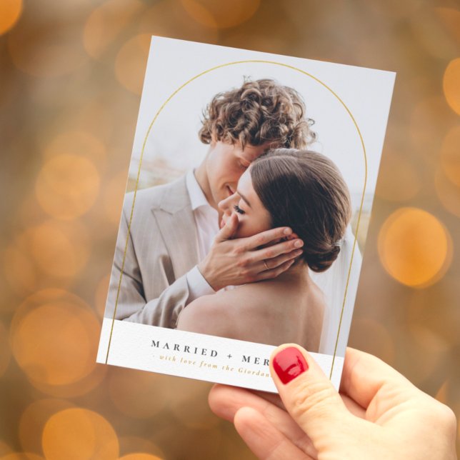 Budgeterat gift - Merry Arch-julfotfoto - Helgdag (Skapare uppladdad)