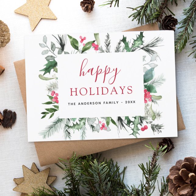 Budgeterat Glad helg julgräddkort (Skapare uppladdad)