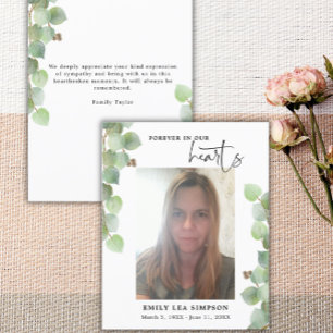 Budgeterat grey Funeral Photo Flat - tack för ditt