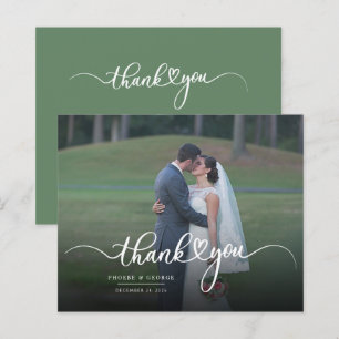 Budgeterat, handbokat Bröllop-fototack - ditt kort