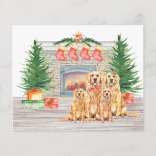 Budgeterat Helgdag för Golden Retriever-Hund