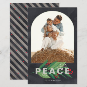 Budgeterat Holly Arch Peace Navy Photo Helgdag Car
