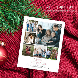 Budgeterat Jul 6-fotosamlingskort, Helgdag Flygblad