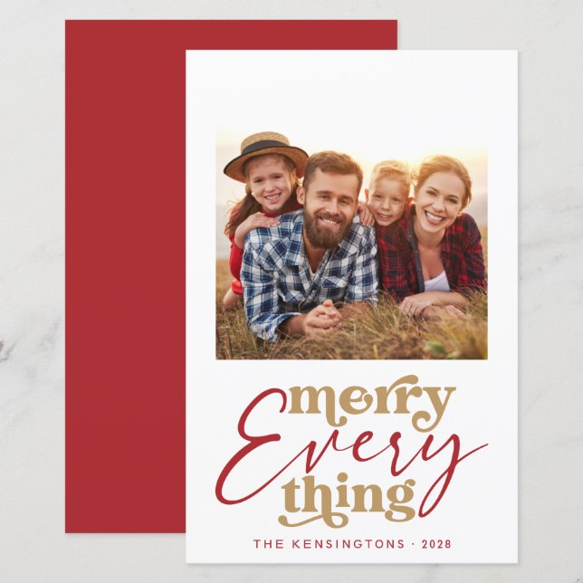 Budgeterat Julberöm - allt Helgdag - foto (Fram/baksida)