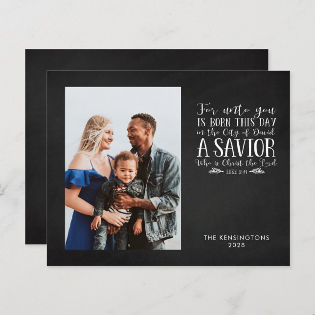 Budgeterat julhelgens typografi-Helgdag - foto (Fram/baksida)