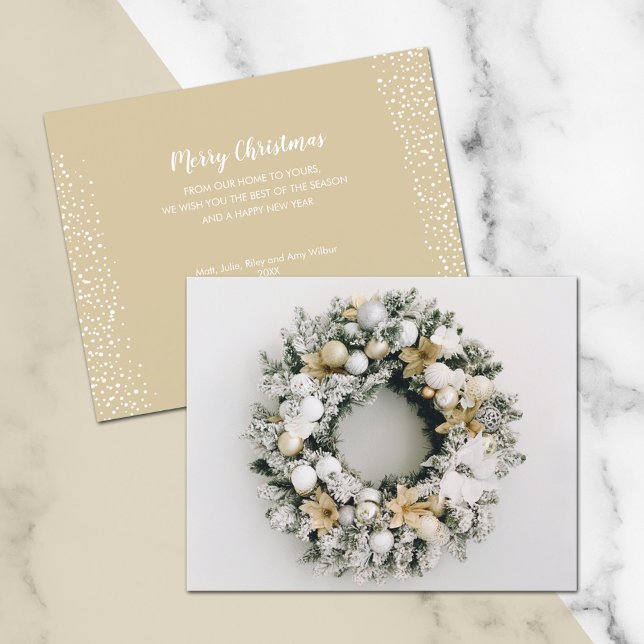 Budgeterat jullandningspapper - vikt Helgdag kort (Skapare uppladdad)