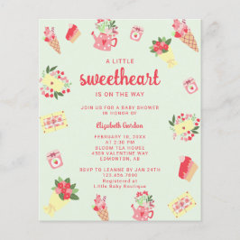 Budgeterat lilla älskling på Way Baby Shower