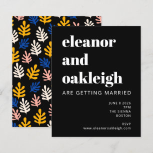Budgeterat Matisse Botanical Black Bold Wedding Be