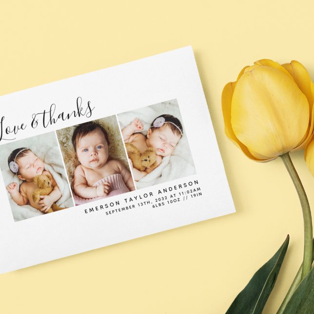 Budgeterat minimalistiskt fotopapport Baby tackkor (Skapare uppladdad)