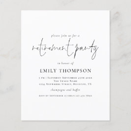 Budgeterat minimalistiskt skript Pension Party Inb