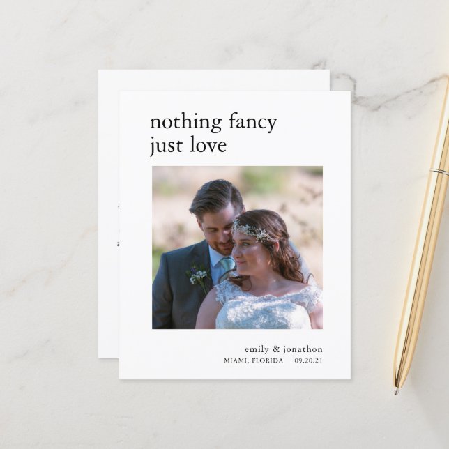 Budgeterat minimalistiskt utlysningsfotomeddelande (Fram/Back In Situ)