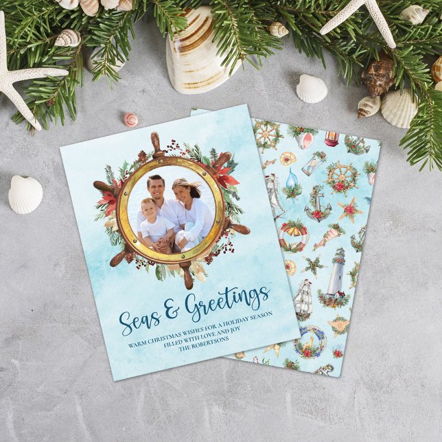 Budgeterat Nautical Seed Hälsning Photo Helgdag Ca (Skapare uppladdad)