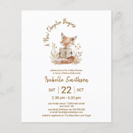 Budgeterat nytt kapitel börjar Giraffe Baby Shower