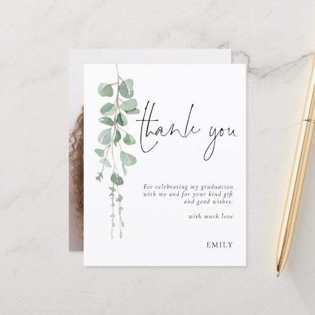 Budgeteucalyptus Foto Examen Tacksamhet (Fram/Back In Situ)