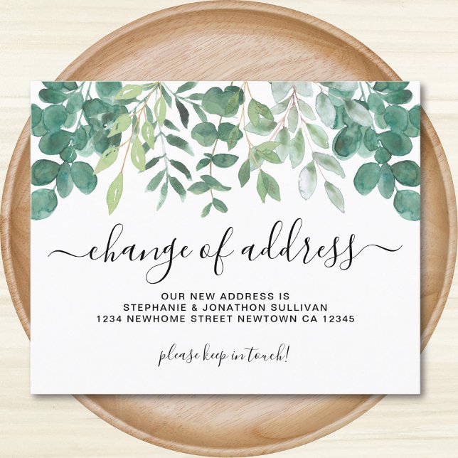 Budgeteukalyptus Förändring av Adress meddelande (Skapare uppladdad)