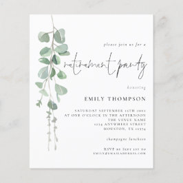 Budgeteukalyptus Pension Party Inbjudan