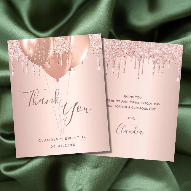 Budgetfödelsedagen ro guld  glitter (Skapare uppladdad)