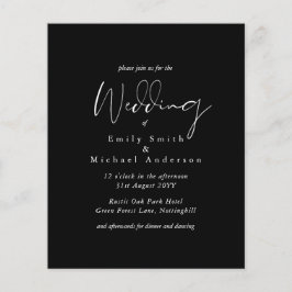 BUDGETFÖRÄNDRING Bröllop Färg BLACK OCH RED