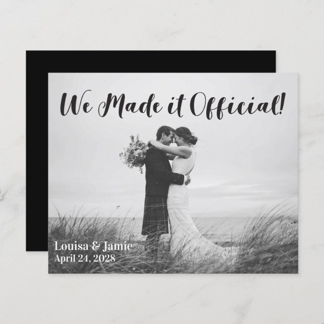 BUDGETFÖRENKLING Vi gjorde det till Officiell (Fram/baksida)