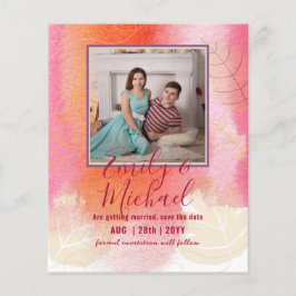 BUDGETFOTO BRÖLLOP SPARA DATA - Boho Abstrakt