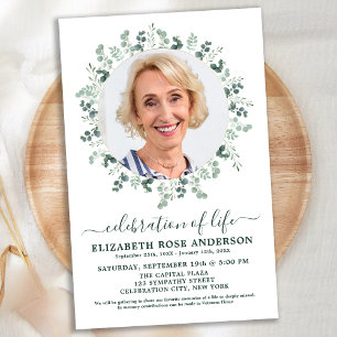 Budgetfoto Eucalyptus Firande i Life Inbjudan