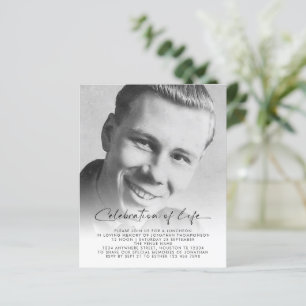 Budgetfoto Firande i Life Luncheon Inbjudan