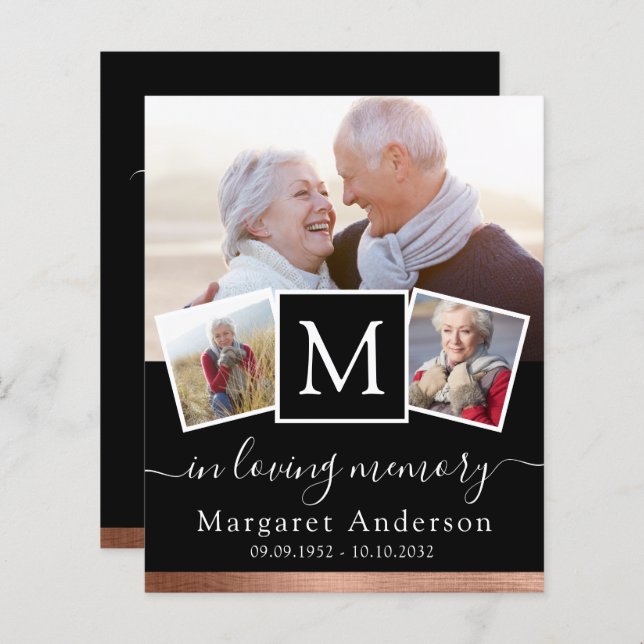 BUDGETfoto Firande i livets inbjudan (Fram/baksida)