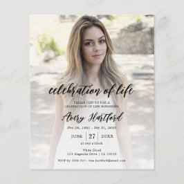 Budgetfoto Firande i livets inbjudan