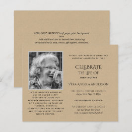 BUDGETFOTO Firande of Life INVITATIONS