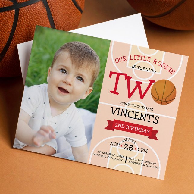 Budgetfoto för "Cute Basketball" 2:a födelsedag (Skapare uppladdad)