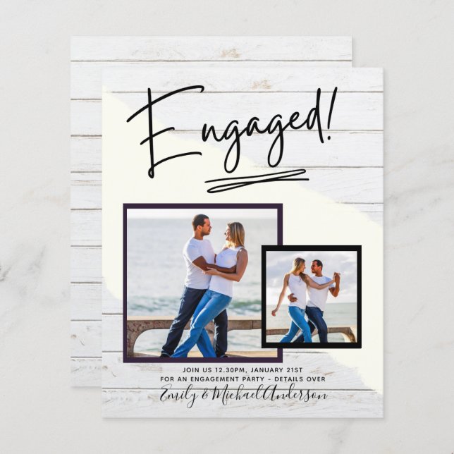 BUDGETFOTO FÖRLOVNING Inbjudan aviseringsSCRIPT (Fram/baksida)