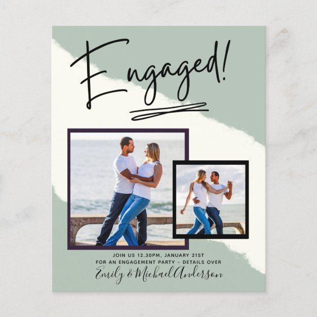 BUDGETFOTO FÖRLOVNING Inbjudan aviseringsSCRIPT Flygblad (Framsidan)