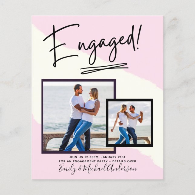 BUDGETFOTO FÖRLOVNING Inbjudan aviseringsSCRIPT Flygblad (Framsidan)