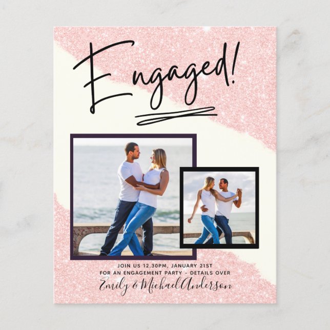 BUDGETFOTO FÖRLOVNING Inbjudan aviseringsSCRIPT Flygblad (Framsidan)