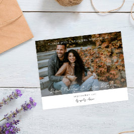 Budgetfoto och kalligrafi 14 Mod H Bröllop Flygblad