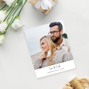 Budgetfoto och kalligrafi 5 MOD V Spara datum Flygblad