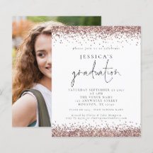 Budgetfoto Ro Guld Glitter 2024 Studenten