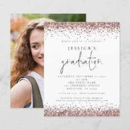 Budgetfoto Ro Guld Glitter 2024 Studenten