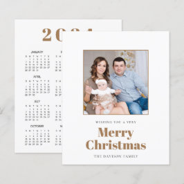 BUDGETfotokalender 2024 God jul-kort