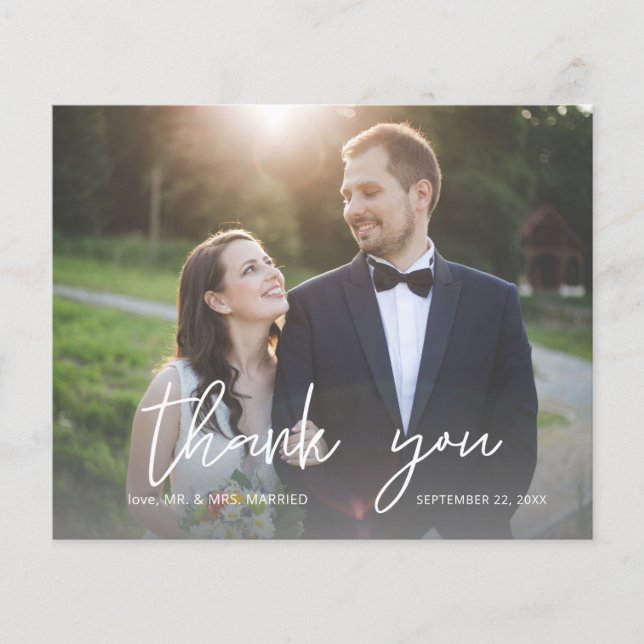 Budgetfotomodern kalligrafi 3-Tack Flygblad (Framsidan)