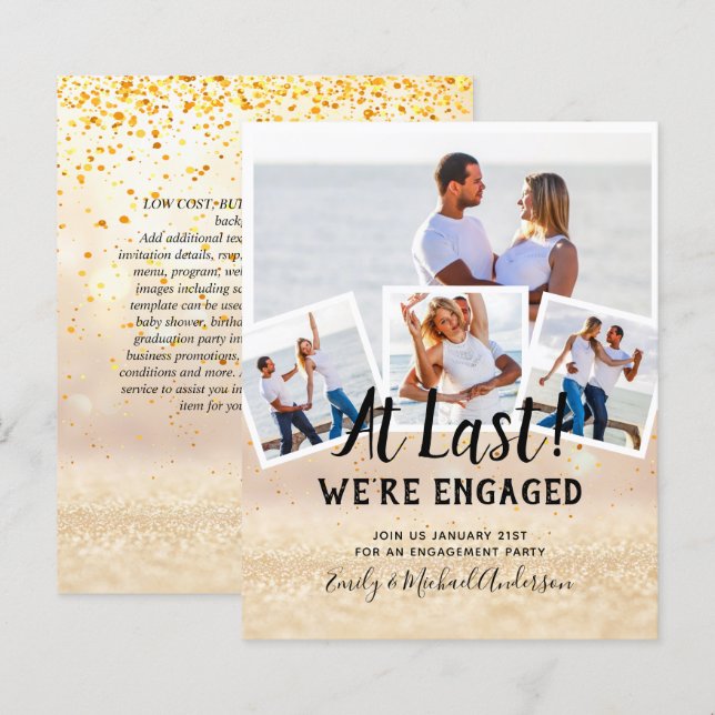 BUDGETFOTOOMRÖSTNING - INBJUDNINGSKORT FÖR FÖRLOVN (Fram/baksida)