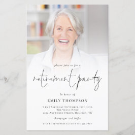 Budgetfotoöverlägg Pension Party Inbjudan