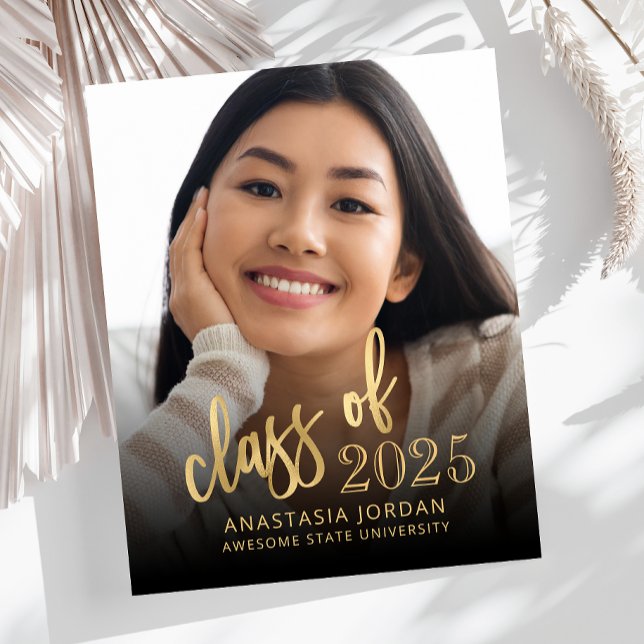 Budgetfotot 2025 Guld-skript, grad-meddelande (Skapare uppladdad)